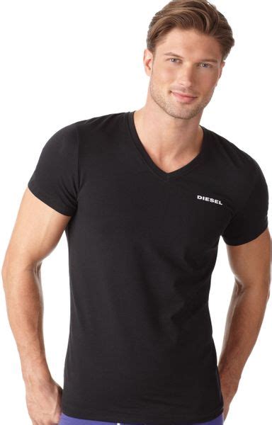 michael kors men's stretch v neck t shirts|2.